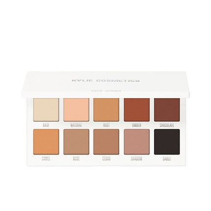 Paletă Farduri Ochi, Kylie Cosmetics Kyshadow Classic Matte Palette - Nuanțe Nude și Maro