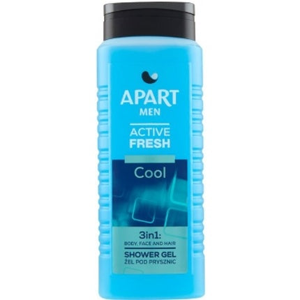 Gel de Duș Apart Men Cool 3 în 1, Ambalaj 500 ml