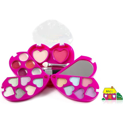 Set machiaj, Inca Accesories, inima, 400g