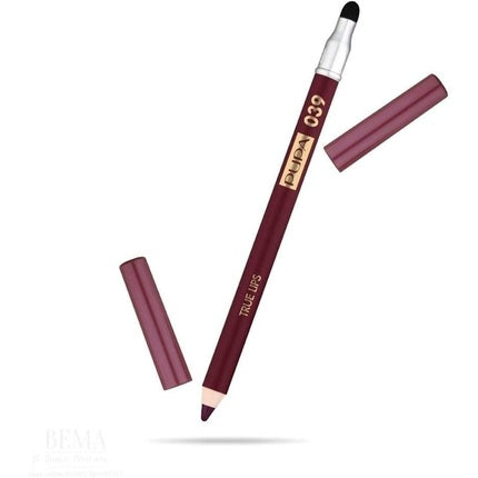 Creion buze Pupa Retro Illusion True Lips 039, maro închis, 1.6 g