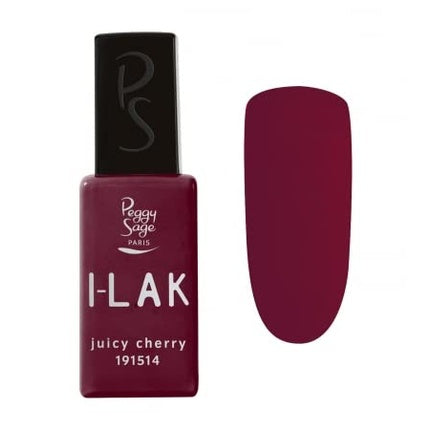 Smalt semi-permanent Peggy Sage I-LAK, culoare Juicy Cherry, 64g