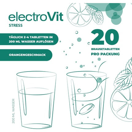 Comprimate efervescente ElectroVit Stress, Activlab, 20 buc