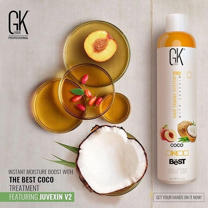Tratament de netezire păr GK HAIR The Best COCO Smoothing Keratin, 300ml