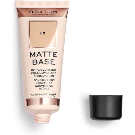 Fond de Ten Matte Base F7 - Revolution Beauty, 28ml