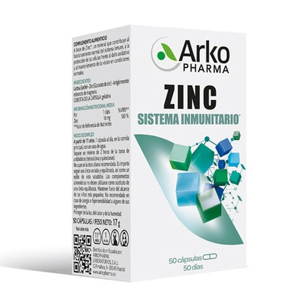 Arkopharma Arkocaps Zinc, Mineral, 50 Capsule