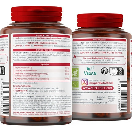 Supliment Alimentar Superdiet Circulation Quartet - 46g, Vegan