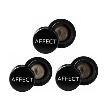 Pomadă sprâncene, Affect, waterproof, nuanțe light medium dark