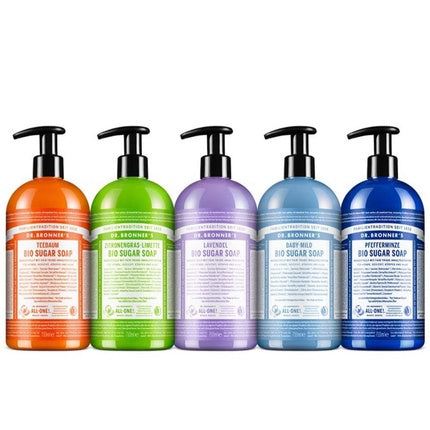 Săpun lichid BIO Dr. Bronner's Sugar Soap Lemongrass Lime 355ml