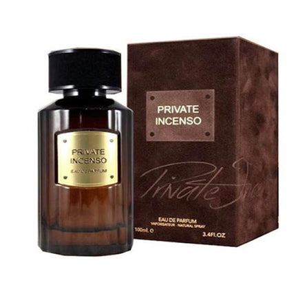 Eau De Parfum Fragrance World Private Incenso EDP For Him 100ml