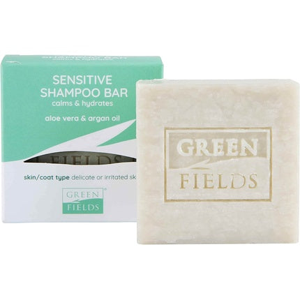 Șampon Solid, Greenfields, Sensitive, aloe vera