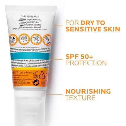 Cremă solară La Roche-Posay Anthelios Ultra SPF 50+, 50ml, neparfumată