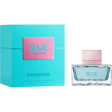 Perfum Antonio Banderas Blue Seduction, Eau de Toilette pentru femei, 50 ml