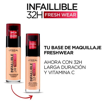 Fond de ten, L'Oréal Paris, Infallible 24H Fresh Wear, 235 Honey