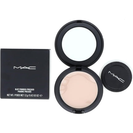 Pudră, Mac, Blot Powder Medium 12g, negru
