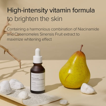 Serum, Mary&May, Niacinamide + Chaenomeles, 30ml