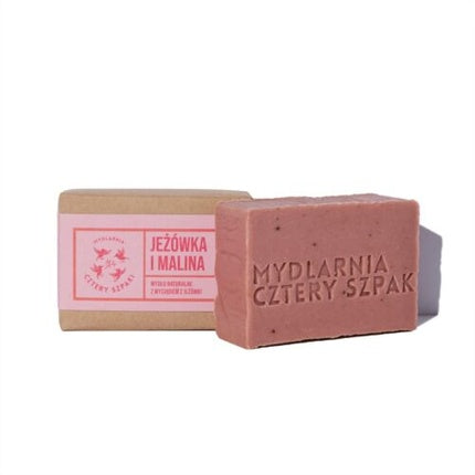 Săpun solid, Cztery Szpaki, echinacea și zmeură, roz