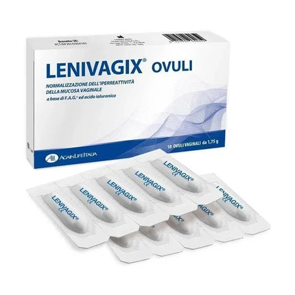 Safi Medical Care Lenivagix Ovuli, 10 buc (ovule vaginale, alb, ambalaj blister)