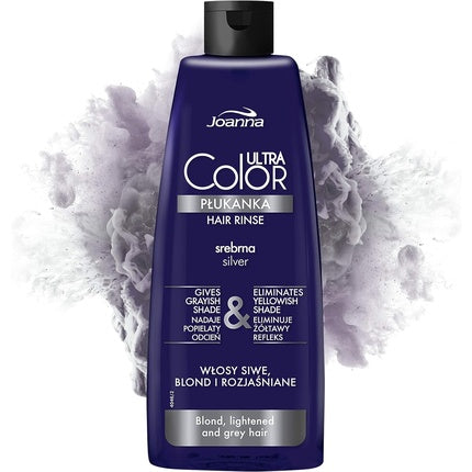 Clătire de păr Joanna Ultra Color, gri cenușiu, 150ml