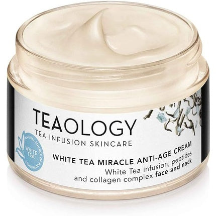 Cremă anti-îmbătrânire, Teaology, White Tea, 50 ml