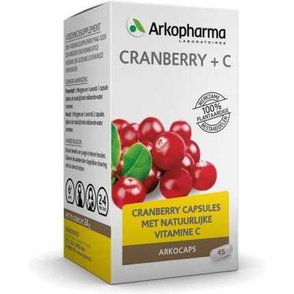 Arkopharma Arkocaps Cranberry + C, Vitamine, 45 capsule