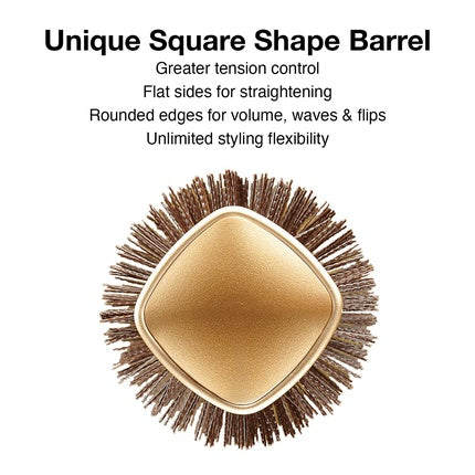 Perie Rotundă, Olivia Garden, Nano Thermic Hair SHAPER, Culoare Aurie