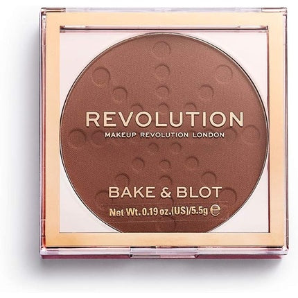 Pudră Compactă, Makeup Revolution, Deep Dark, 5.5g
