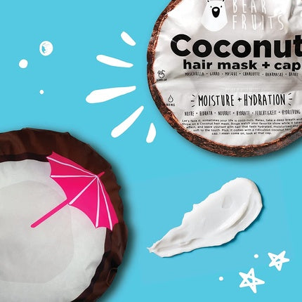 Masca de păr Bear Fruits, Coconut, 20ml