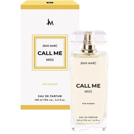 Jean Marc Call Me Miss, Parfum pentru femei, 100 ml, sticlă transparentă cu capac argintiu