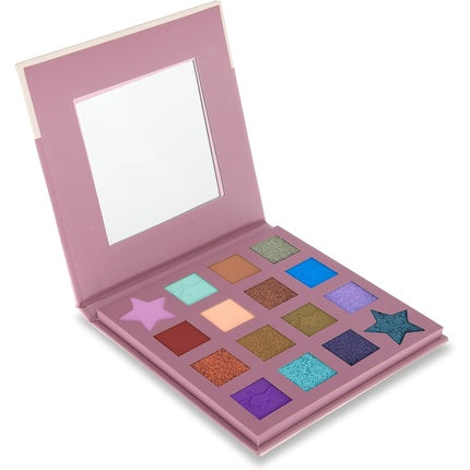 Paleta farduri, Mad Beauty, Jasmine, 16 nuanțe, final metalic