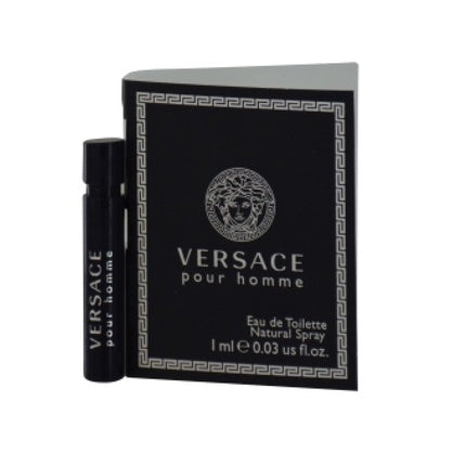 Eau de Parfum Versace Signature, 1 ml, negru