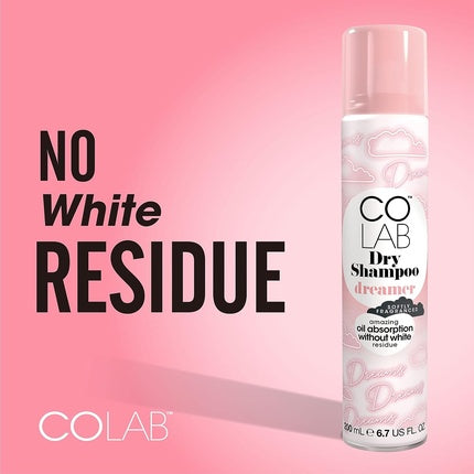 Șampon uscat, Colab, Dreamer, roz, 200ml