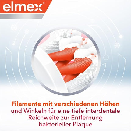 Periuță dentară Elmex Expert Precision Mediu Alb