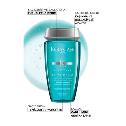 Șampon Kérastase Dermo-Calm 250ml, albastru