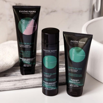 Șampon argilă purificator Eugène Perma Essentiel Keratin Balance, 250 ml