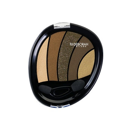 Paletă ochi Deborah Milano Shade Perfect Smoky Eye No.5 Green, 45g