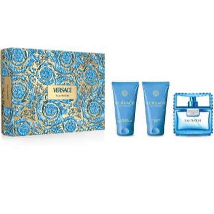Set Parfum Versace Eau Fraiche pentru Bărbați