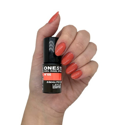 Oja gel, Layla Cosmetics, One Step, roșu 5ml