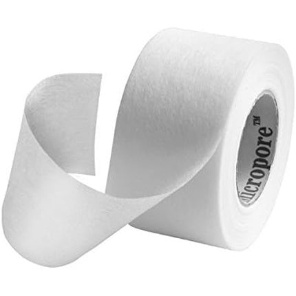 Bandă adezivă medicală Nexcare Sensitive Tape, Fără latex, Alb, 25mm x 5m