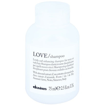 Șampon Davines Love Almond pentru păr ondulat, 75 ml