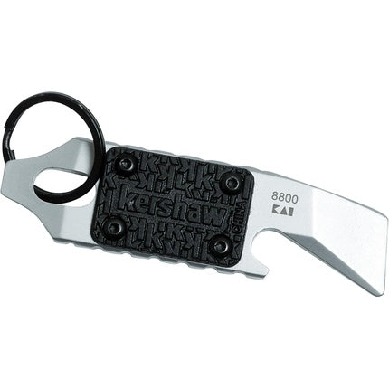 Multitool breloc Kershaw 8800x, argintiu-negru, deschizător sticle
