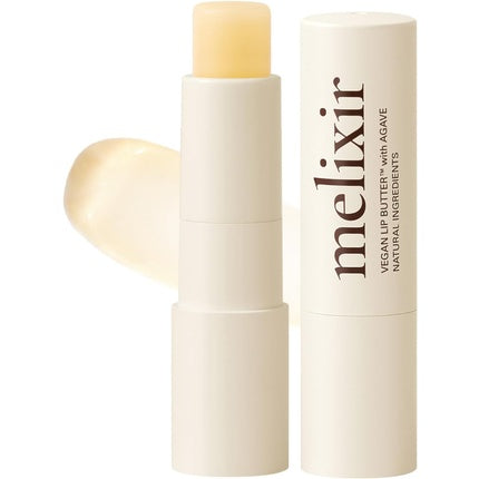 Balsam buze vegan Melixir Lip Butter #01 Agaveclear 0.13oz