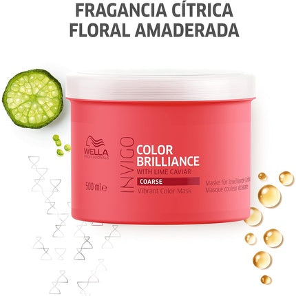 Masca pentru par gros, Wella Invigo Colour Brilliance, 500ml