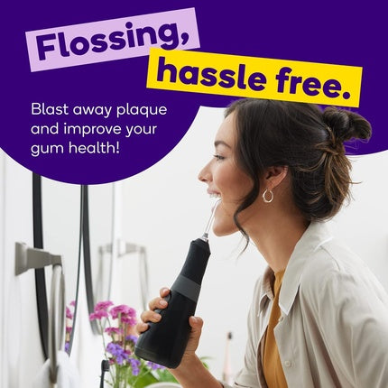 Burst Cordless Water Flosser pentru curățarea dinților și eliminarea plăcii dentare