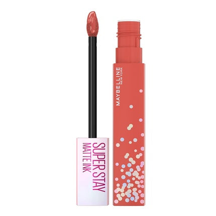 Maybelline New York Super Stay Matte Ink, Show Runner, culoare corală, miros de tort de naștere, 5ml