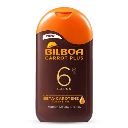 Loțiune solară Bilboa Carrot Plus, SPF 6, 200ml