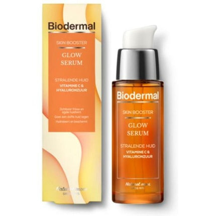 Serum Glow cu Vitamina C, Biodermal Skin Booster, 30ml