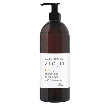 Gel de duș și șampon Ziaja Baltic Home Spa Fit, 500 ml, ambalare cu pompă