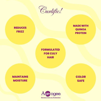 Serum pentru păr Aphogee Curlific Hydrating Curl Serum 6oz