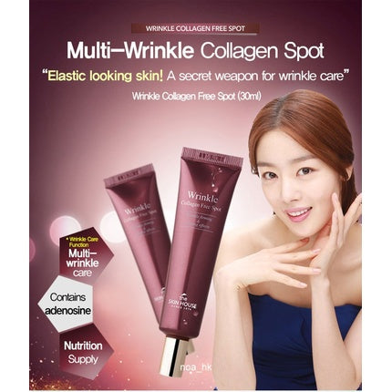 Crema, The Skin House, Wrinkle Collagen Free Spot, roșu