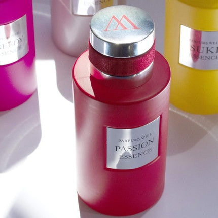 Parfum Weil Passion Essence, 100ml, Sticlă Roșie, Cap Argintiu